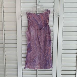 Purple marble Splendid tank top S